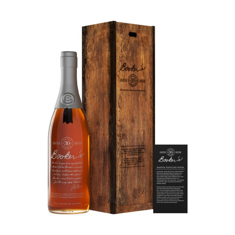 Booker's 30th Anniversary Kentucky Straight Bourbon Whiskey - ForWhiskeyLovers.com