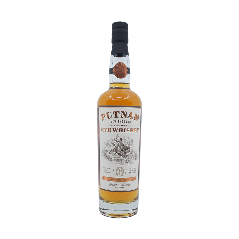 Boston Harbor Putnam New England Rye Whiskey 750mL - ForWhiskeyLovers.com