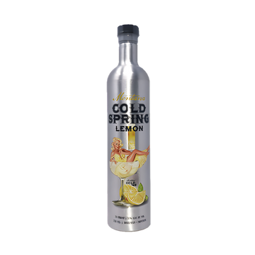 Bozeman Spirits Montana Cold Spring Lemon Flavored Vodka Aluminum Bottle - ForWhiskeyLovers.com