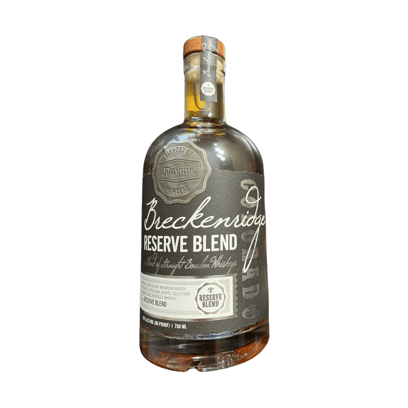 Breckenridge Reserve Blend 'Flaviar' Bourbon Whiskey - ForWhiskeyLovers.com