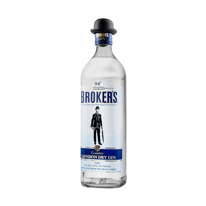 Broker's London Dry Gin - ForWhiskeyLovers.com