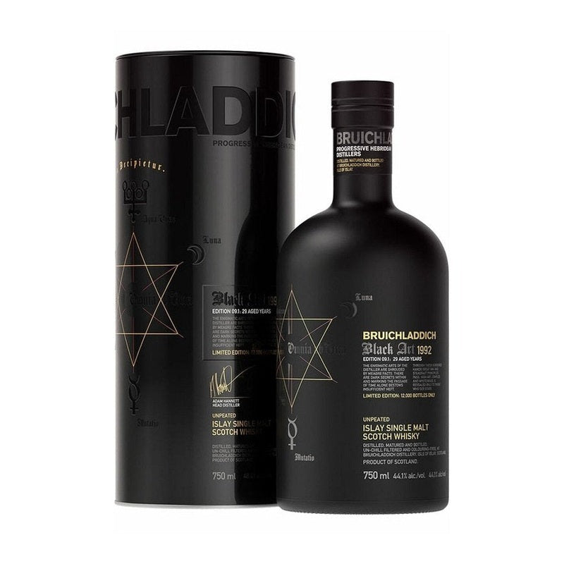 Bruichladdich Black Art 1992 Edition 10.1 29 Year Old Islay Single Malt Scotch Whisky - ForWhiskeyLovers.com