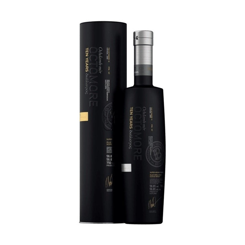 Bruichladdich Octomore 10 Year Old Super Heavily Peated Islay Single Malt Scotch Whisky - ForWhiskeyLovers.com