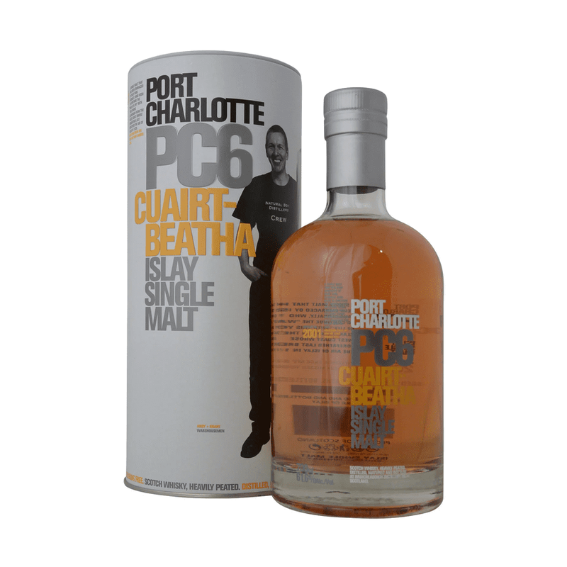 Bruichladdich PC6 Port Charlotte Cuairt Beatha Islay SIngle Malt Scotch Whisky - ForWhiskeyLovers.com