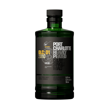 Bruichladdich Port Charlotte OLC: 01 2010 Heavily Peated Islay Single Malt Scotch Whisky - ForWhiskeyLovers.com