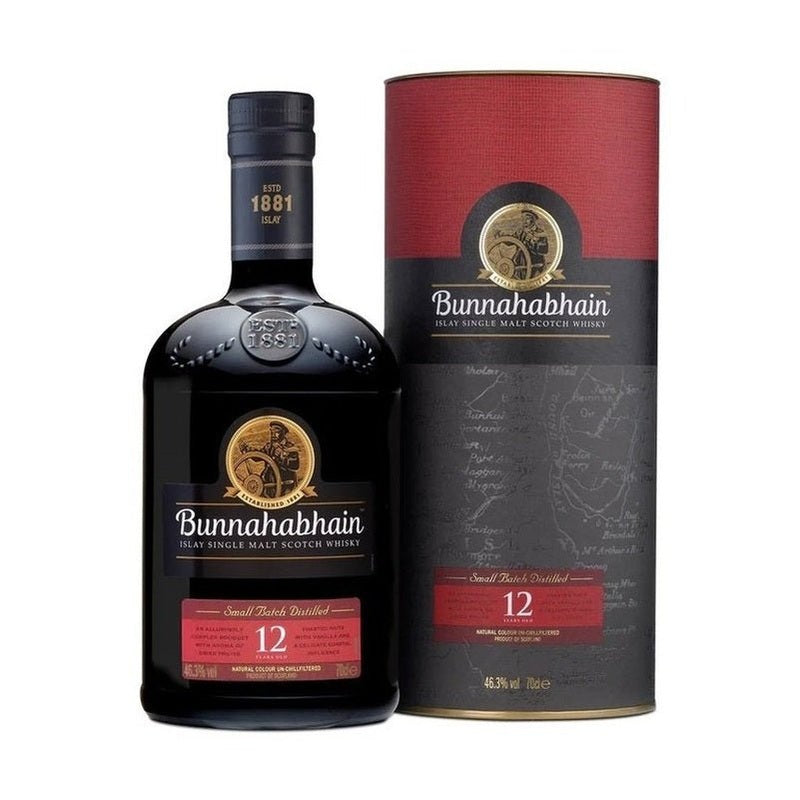 Bunnahabhain 12 Year Old Single Malt Scotch Whisky 750ml - ForWhiskeyLovers.com