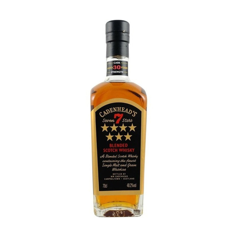 Cadenhead's '7 Stars' 30 Year Old Blended Scotch Whisky - ForWhiskeyLovers.com