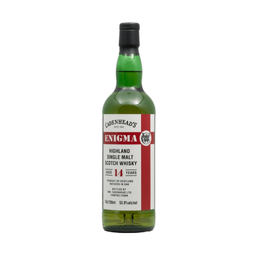Cadenhead's 'Enigma 2009 14 Year Old Peated Highland' Single Malt Scotch Whisky - ForWhiskeyLovers.com