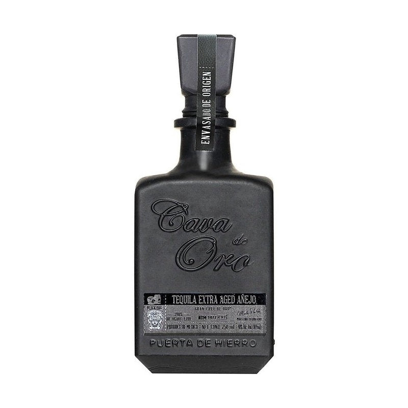 Cava de Oro Extra Aged Anejo Black Tequila - ForWhiskeyLovers.com