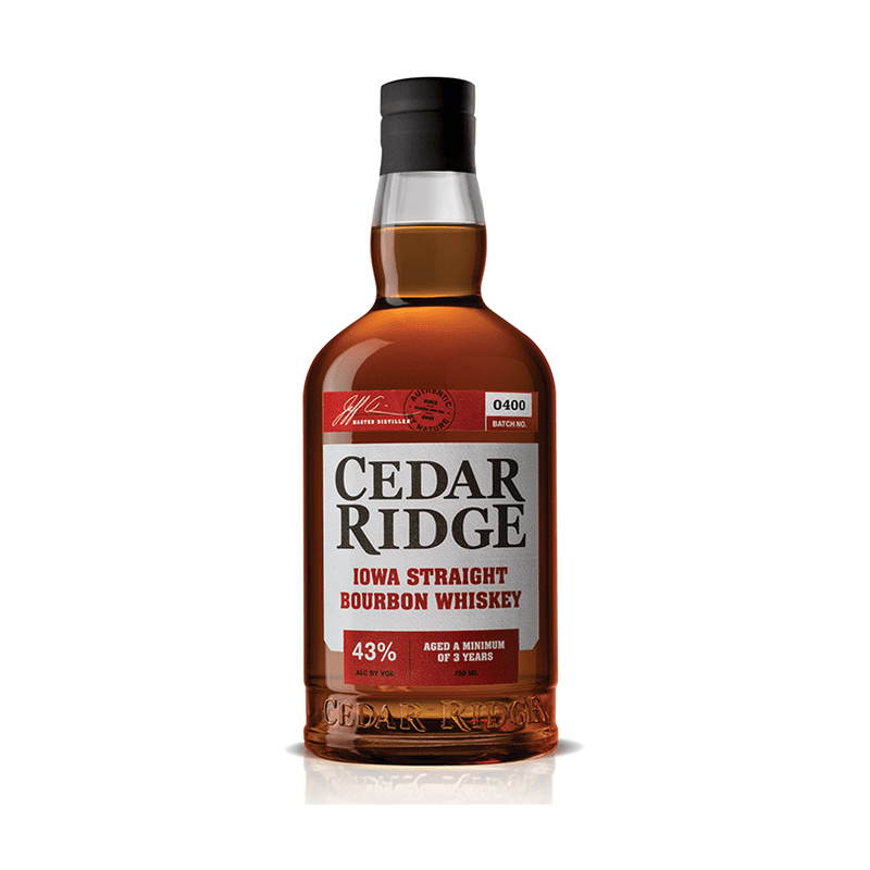 Cedar Ridge Iowa Straight Bourbon Whiskey - ForWhiskeyLovers.com
