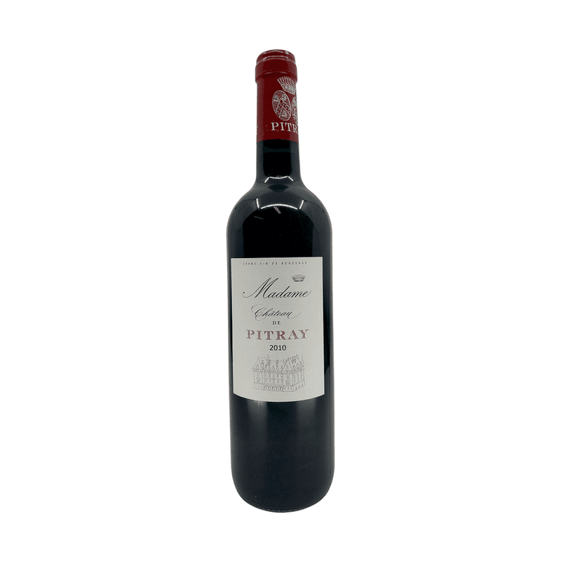 Château de Pitray 'Madame' Gran Vin De Bordeaux 2010 - ForWhiskeyLovers.com