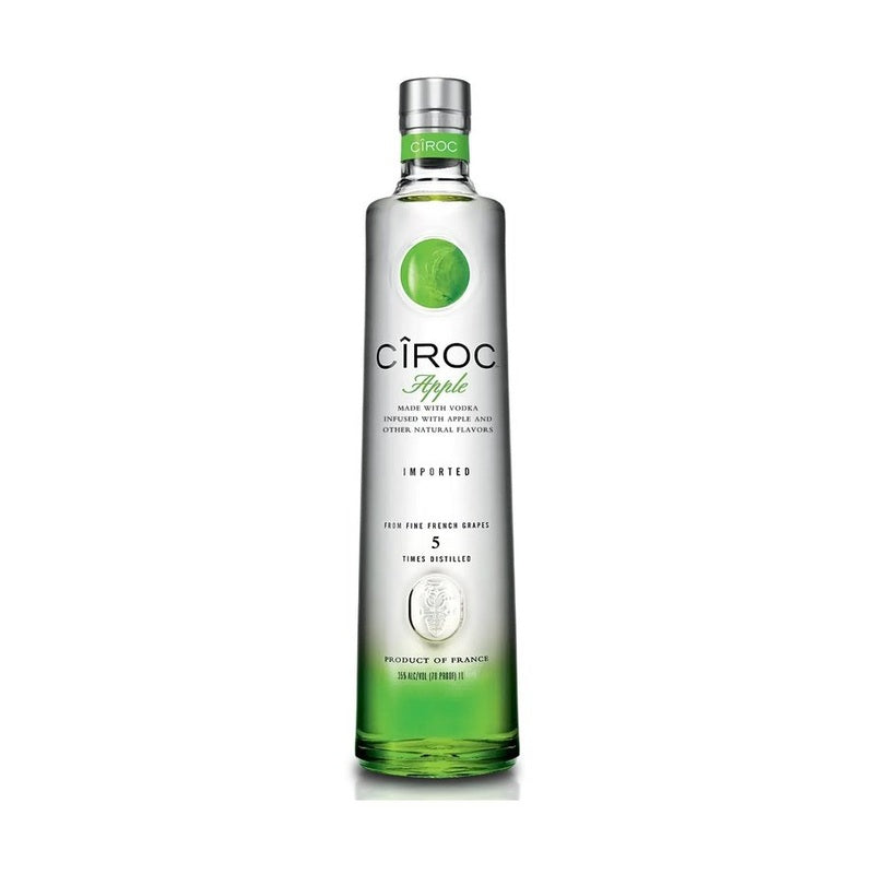 Ciroc Apple Flavored Vodka Liter - ForWhiskeyLovers.com