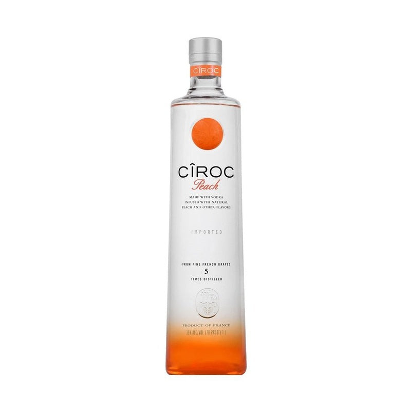 Ciroc Peach Flavored Vodka Liter - ForWhiskeyLovers.com
