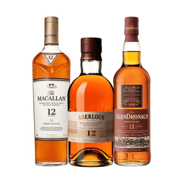 Classic 12 Year Sherry Scotch Bundle - ForWhiskeyLovers.com