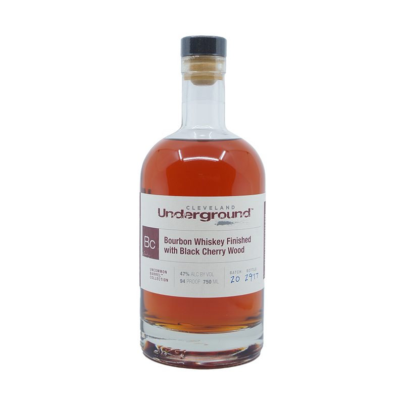 Cleveland Underground Bourbon Whiskey Finished with Black Cherry Wood - ForWhiskeyLovers.com