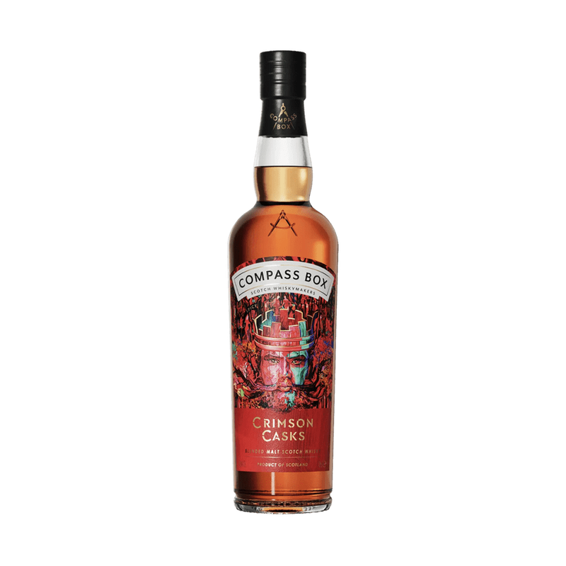 Compass Box Crimson Casks Blended Malt Scotch Whisky - ForWhiskeyLovers.com