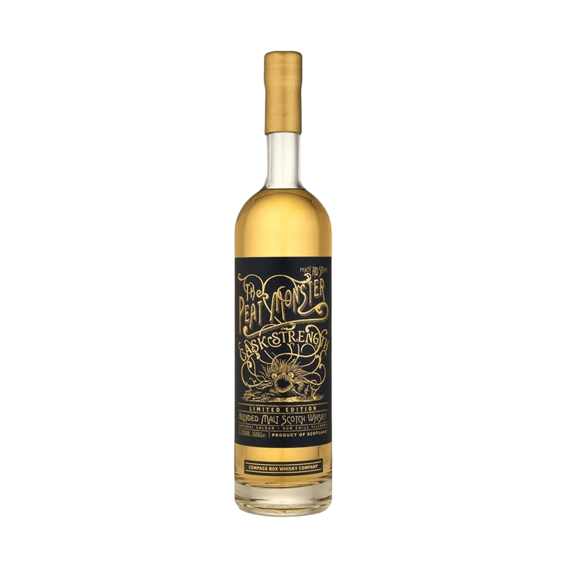 Compass Box Peat Monster Cask Strength Blended Malt Scotch Whisky - ForWhiskeyLovers.com