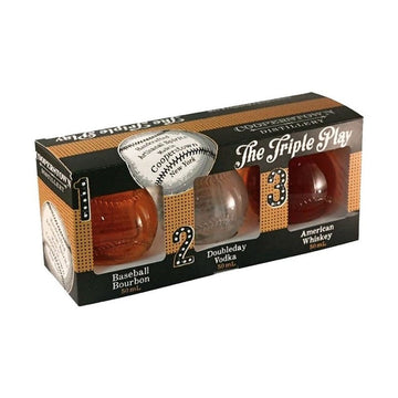 Cooperstown 'The Triple Play' Variety 3-Pack - ForWhiskeyLovers.com
