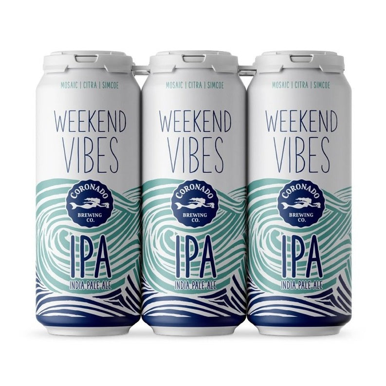 Coronado Brewing 'Weekend Vibes' IPA Beer 6-Pack - ForWhiskeyLovers.com
