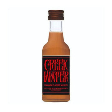 Creek Water Cinnamon Flavored Whiskey 10-Pack 50ml - ForWhiskeyLovers.com