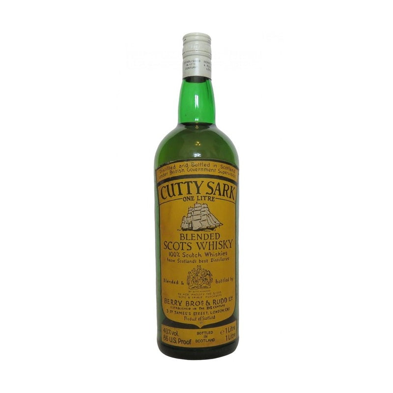Cutty Sark Blended Scotch Whisky Liter - ForWhiskeyLovers.com