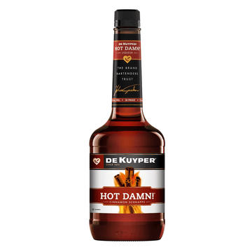 DeKuyper Hot Damn Cinnamon Schnapps Liqueur - ForWhiskeyLovers.com