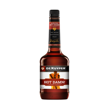 DeKuyper Hot Damn Cinnamon Schnapps Liqueur - ForWhiskeyLovers.com