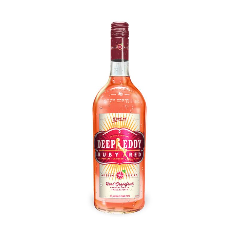 Deep Eddy Ruby Red Grapefruit Flavored Vodka - ForWhiskeyLovers.com