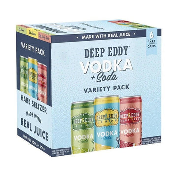 Deep Eddy Vodka + Soda Variety 6-Pack - ForWhiskeyLovers.com