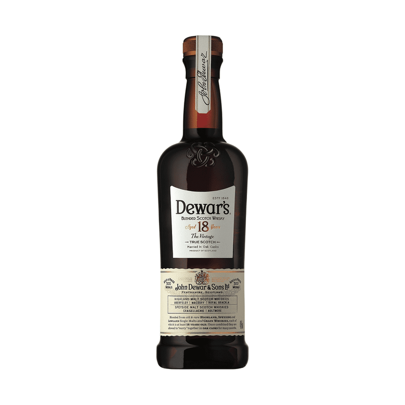 Dewar's 18 Year Old 'The Vintage' Blended Scotch Whisky - ForWhiskeyLovers.com