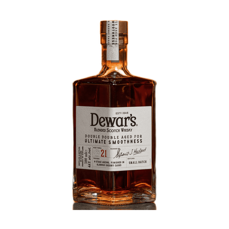 Dewar's 21 Year Old Double Double Blended Scotch Whisky - ForWhiskeyLovers.com
