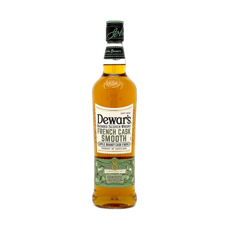 Dewar's 8 Year Old French Smooth Apple Brandy Cask Finish Blended Scotch Whisky - ForWhiskeyLovers.com