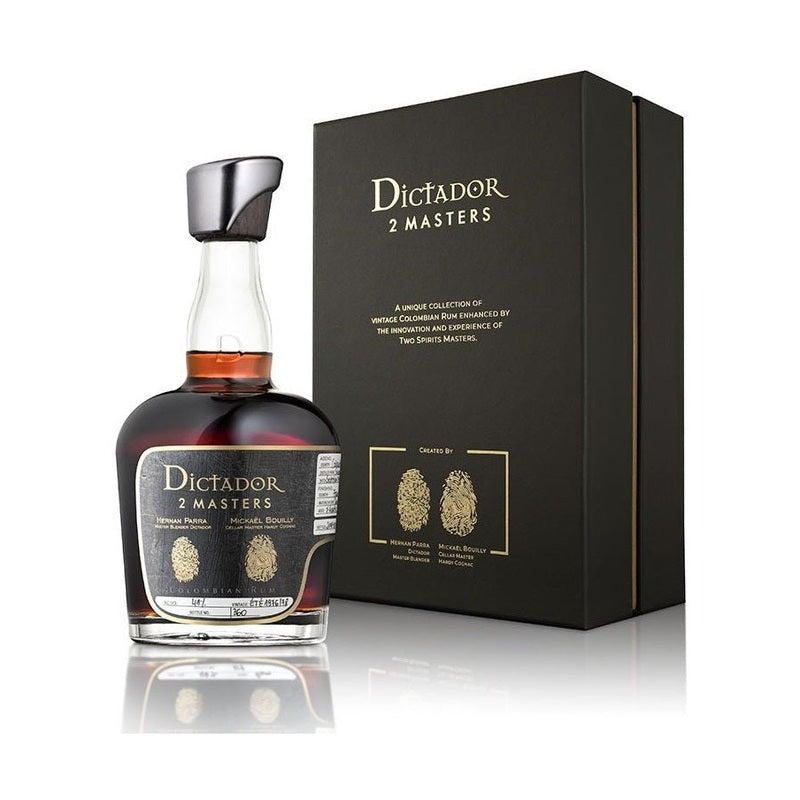 Dictador 2 Masters Hardy Cognac Edition Rum 1975-1977 - ForWhiskeyLovers.com