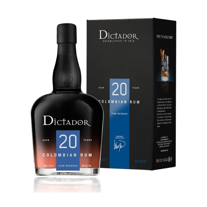 Dictador Aged 20 Year Old Icon Reserve Colombian Rum - ForWhiskeyLovers.com