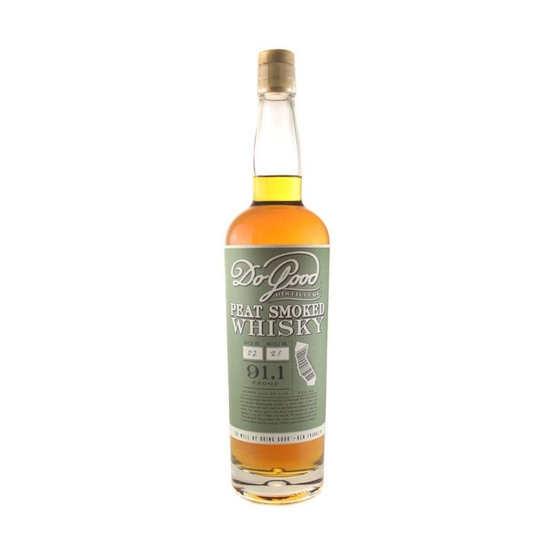 Do Good Distillery Peat Smoked Whisky - ForWhiskeyLovers.com