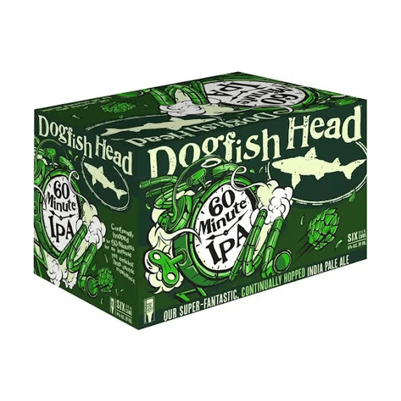 Dogfish Head 60 Minute IPA 6-Pack - ForWhiskeyLovers.com