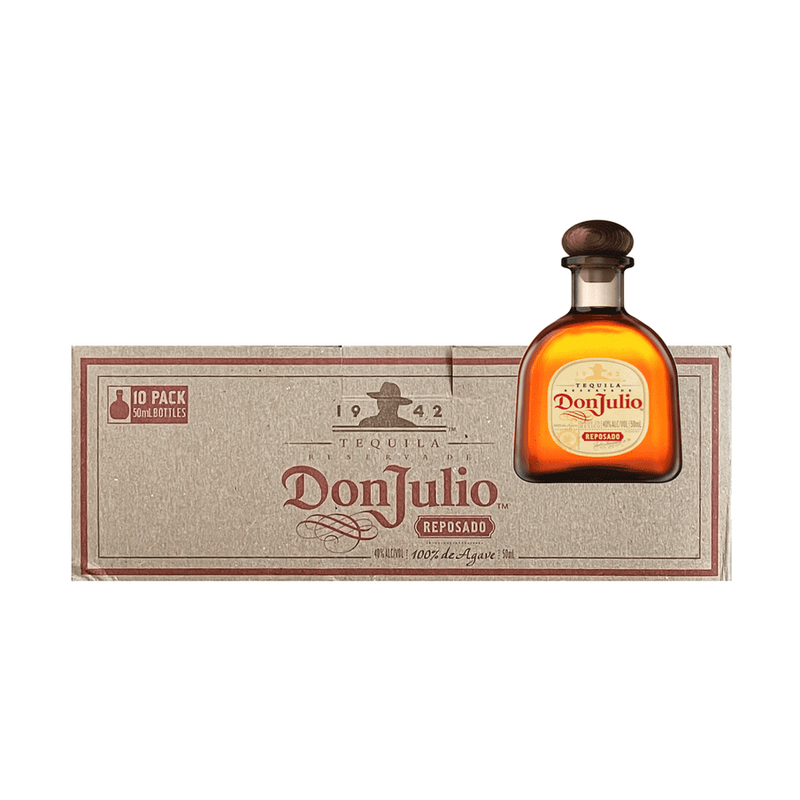 Don Julio Reposado Tequila 10-Pack 50ml - ForWhiskeyLovers.com