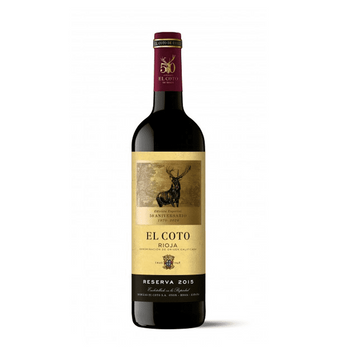 El Coto 50th Anniversary Rioja Reserva 2015 - ForWhiskeyLovers.com