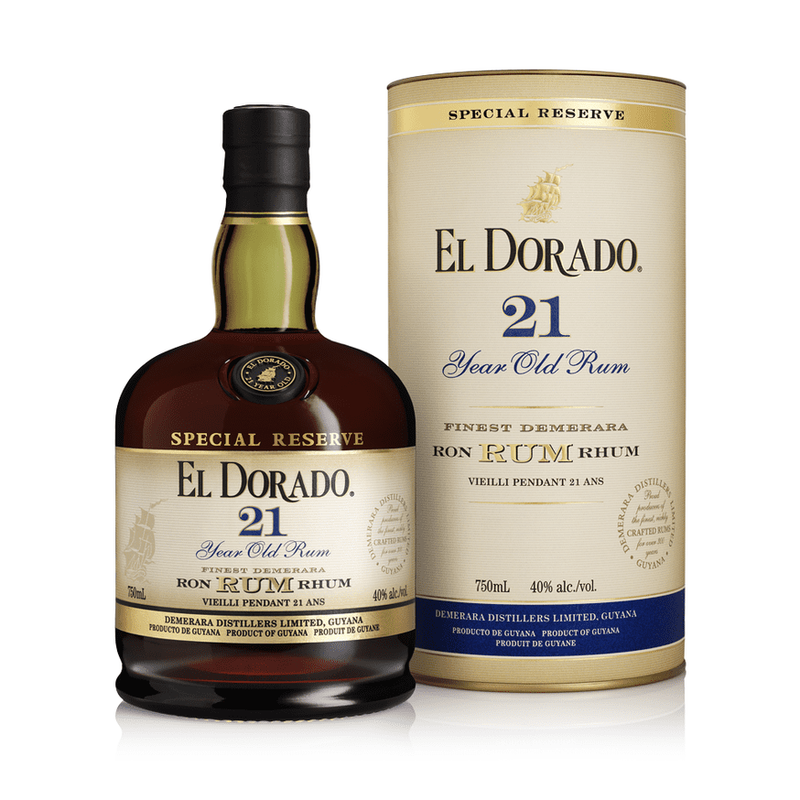 El Dorado 21 Year Old Special Reserve Finest Demerara Rum - ForWhiskeyLovers.com