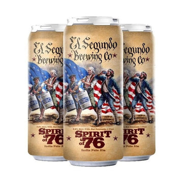 El Segundo Brewing Co. Spirit of '76 IPA Beer 4-Pack - ForWhiskeyLovers.com