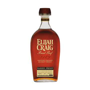 Elijah Craig 11 Year Old Barrel Proof Batch #B524 Kentucky Straight Bourbon Whiskey - ForWhiskeyLovers.com