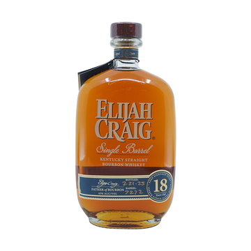 Elijah Craig 18 YO Single Barrel Bourbon 750mL - ForWhiskeyLovers.com