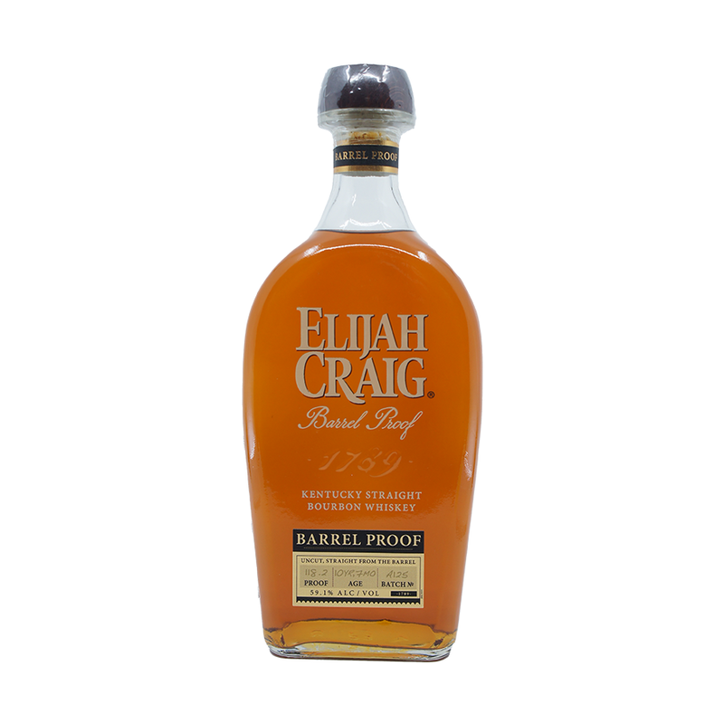 Elijah Craig Barrel Proof Kentucky Straight Bourbon Whiskey A125 - ForWhiskeyLovers.com