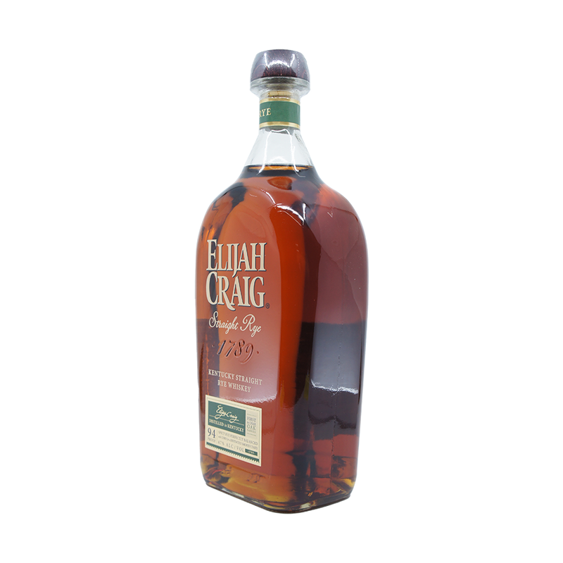 Elijah Craig Straight Rye 1.75 Liter - ForWhiskeyLovers.com