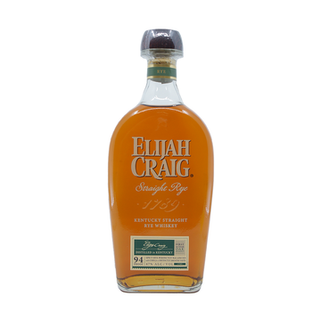 Elijah Craig Straight Rye Kentucky Straight Rye Whiskey - ForWhiskeyLovers.com