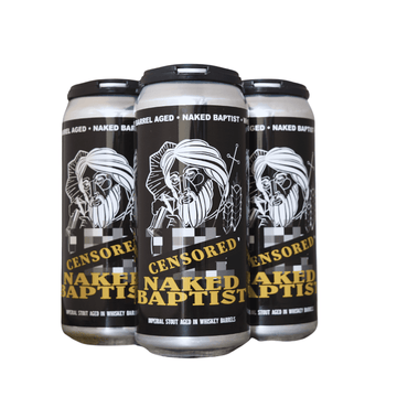 Epic Brewing Naked Baptist 'Censored' Imperial Stout Beer 4-Pack - ForWhiskeyLovers.com