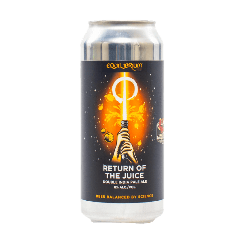Equilibrium x Great Notion Brewing 'Return Of The Juice' Double IPA 4-Pack - ForWhiskeyLovers.com