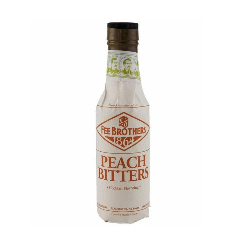 Fee Brothers Peach Bitters Cocktail Flavoring 150ml - ForWhiskeyLovers.com