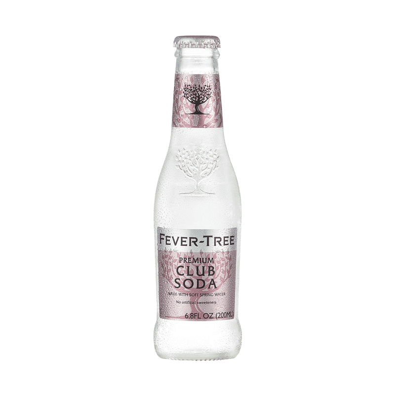 Fever-Tree Premium Club Soda 4-Pack - ForWhiskeyLovers.com