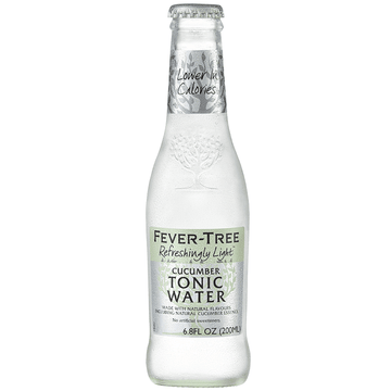 Fever-Tree Refreshingly Light Cucumber Tonic Water 4-Pack - ForWhiskeyLovers.com